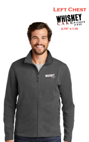 Male Curb-Side Specialist Eddie Bauer Full Zip Fleece Jacket