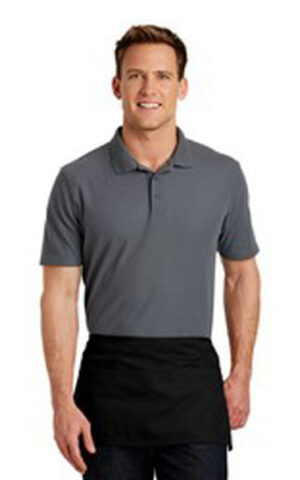 PORT AUTHRITY WAIST BLACK APRON W/POCKETS