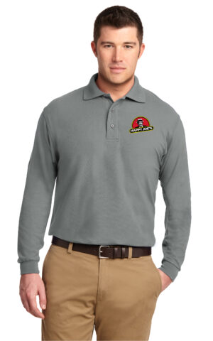 Design # *****  Tall L/S Silk Touch Polo