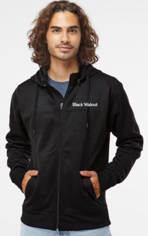 Design #19631 Independent Trading Co. - Poly-Tech Full-Zip Hooded Sweatshirt