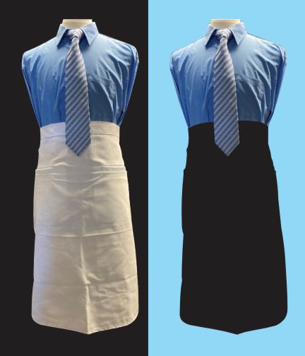 Design #16242 USA Made Full Bistro Apron