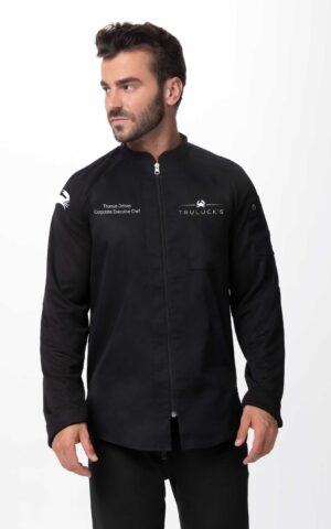 #20542 Truluck's Nepal Men's Executive Long Sleeve Chef Coat
