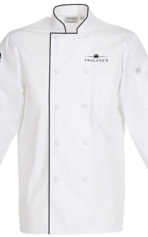 #20614 Truluck's JLLS Server Jackets w/Black Piping Altered Jacket