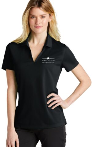 #20526 Truluck's Nike Women's Dri-FIT Micro Pique 2.0 Polo Emb-Logo