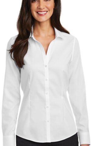 #20512 Red House Lady's Slim Fit 100% Cotton Pinpoint Oxford