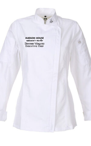 Design # 17052 Lady Hartford 4.6oz L/S Cool Vent Chef Jacket
